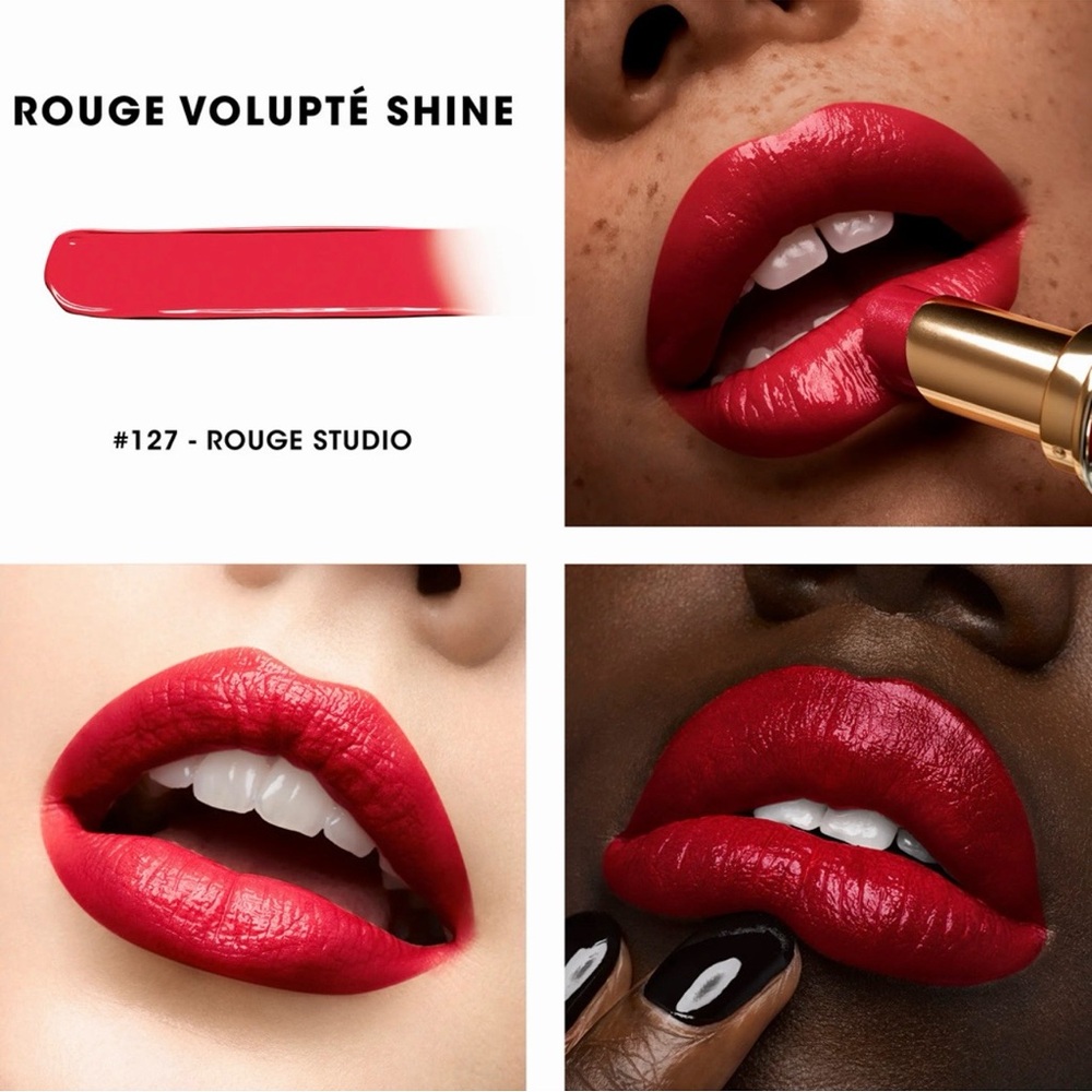 YSL ROUGE VOLUPTE SHINE LIPSTICK - Picture 7 of 7